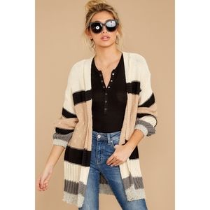 Red Dress Boutique Umgee Striped Cardigan